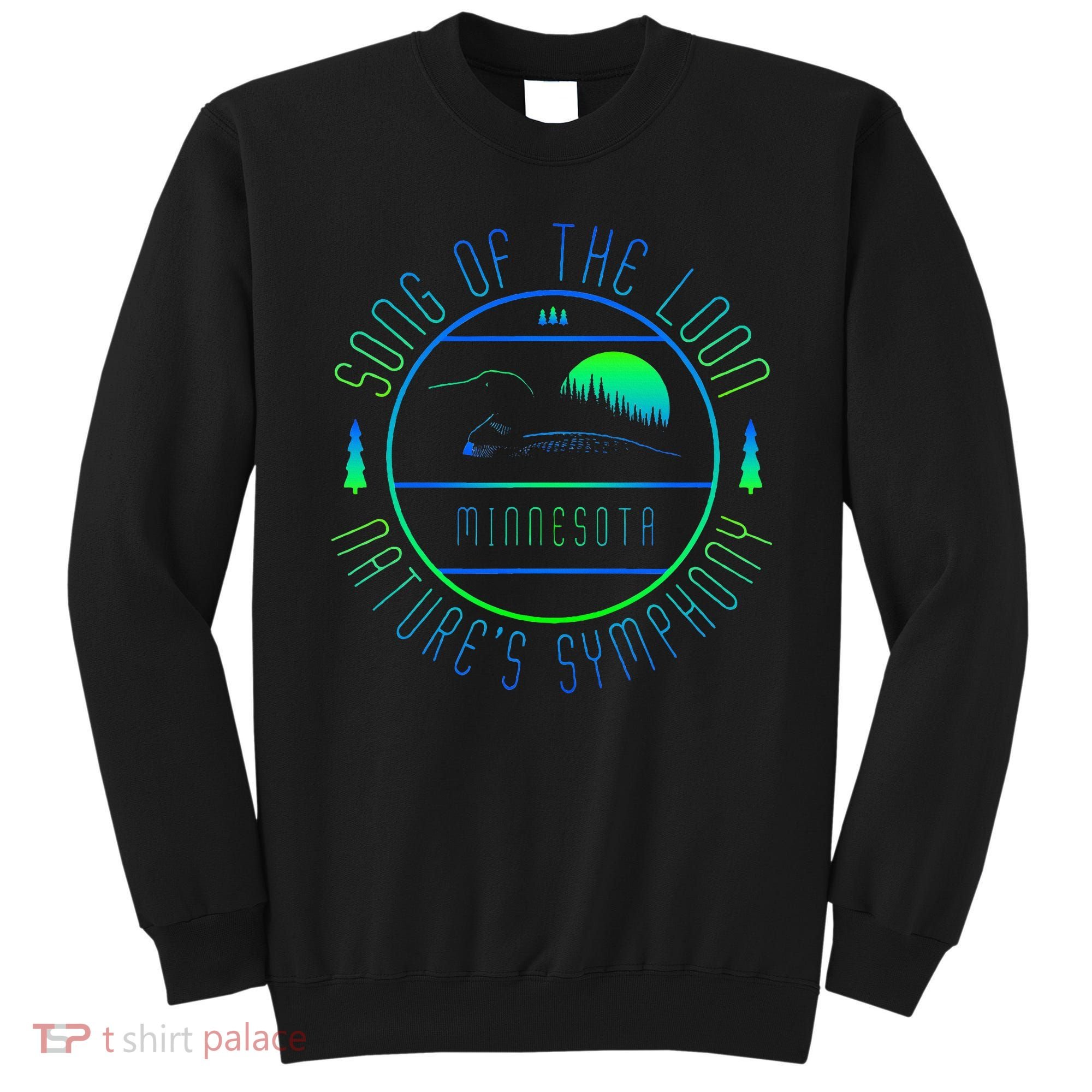 Minnesota Song Of The Loon Minnesota Loon Sweatshirt