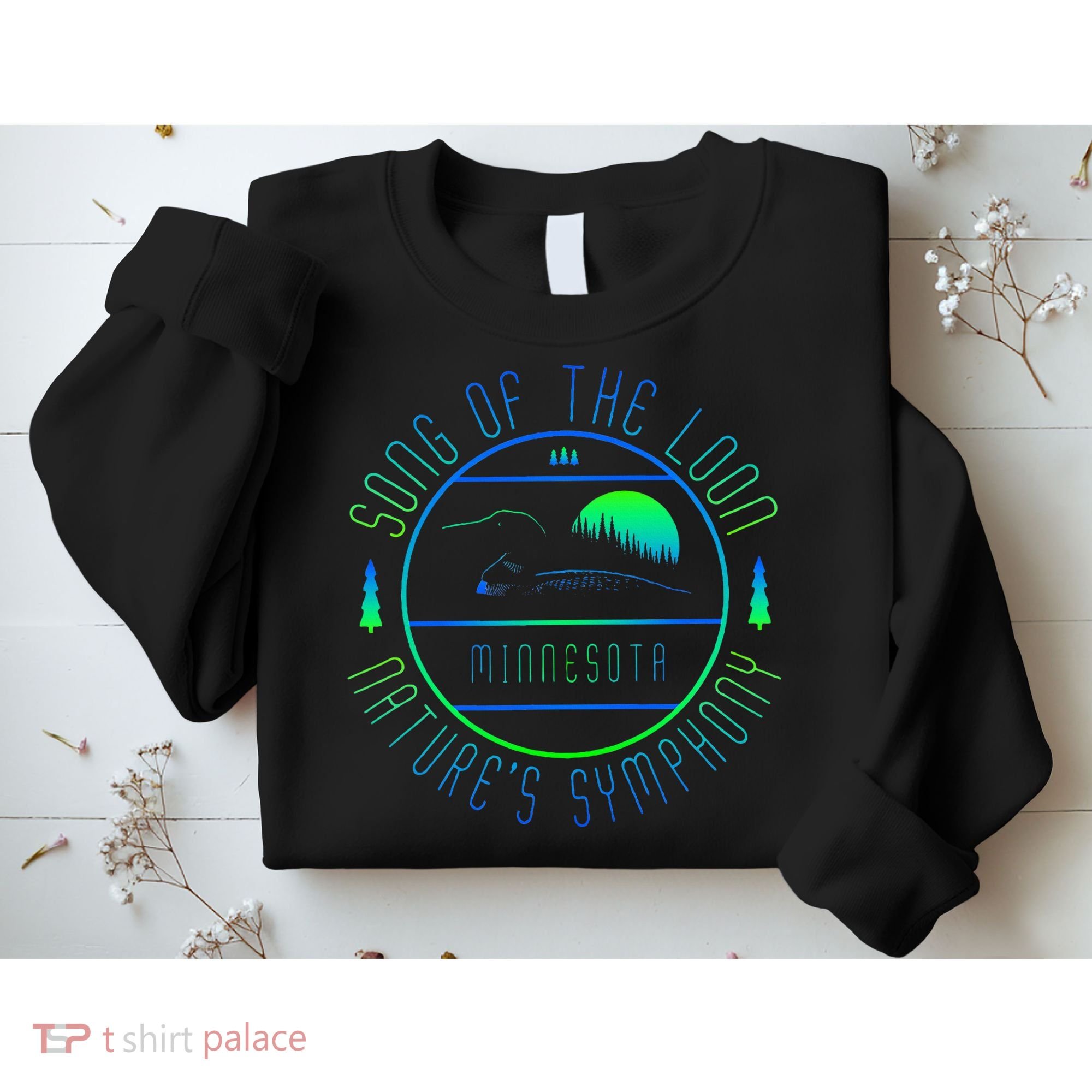 Minnesota Song Of The Loon Minnesota Loon Sweatshirt