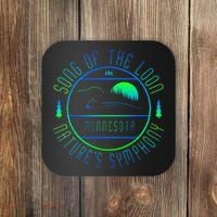 Minnesota Song Of The Loon Minnesota Loon Coaster thumb 0
