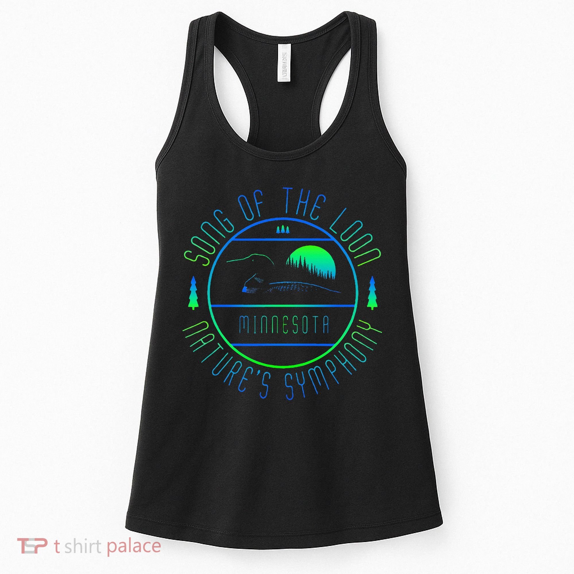 Minnesota Song Of The Loon Minnesota Loon Women's Tank Top