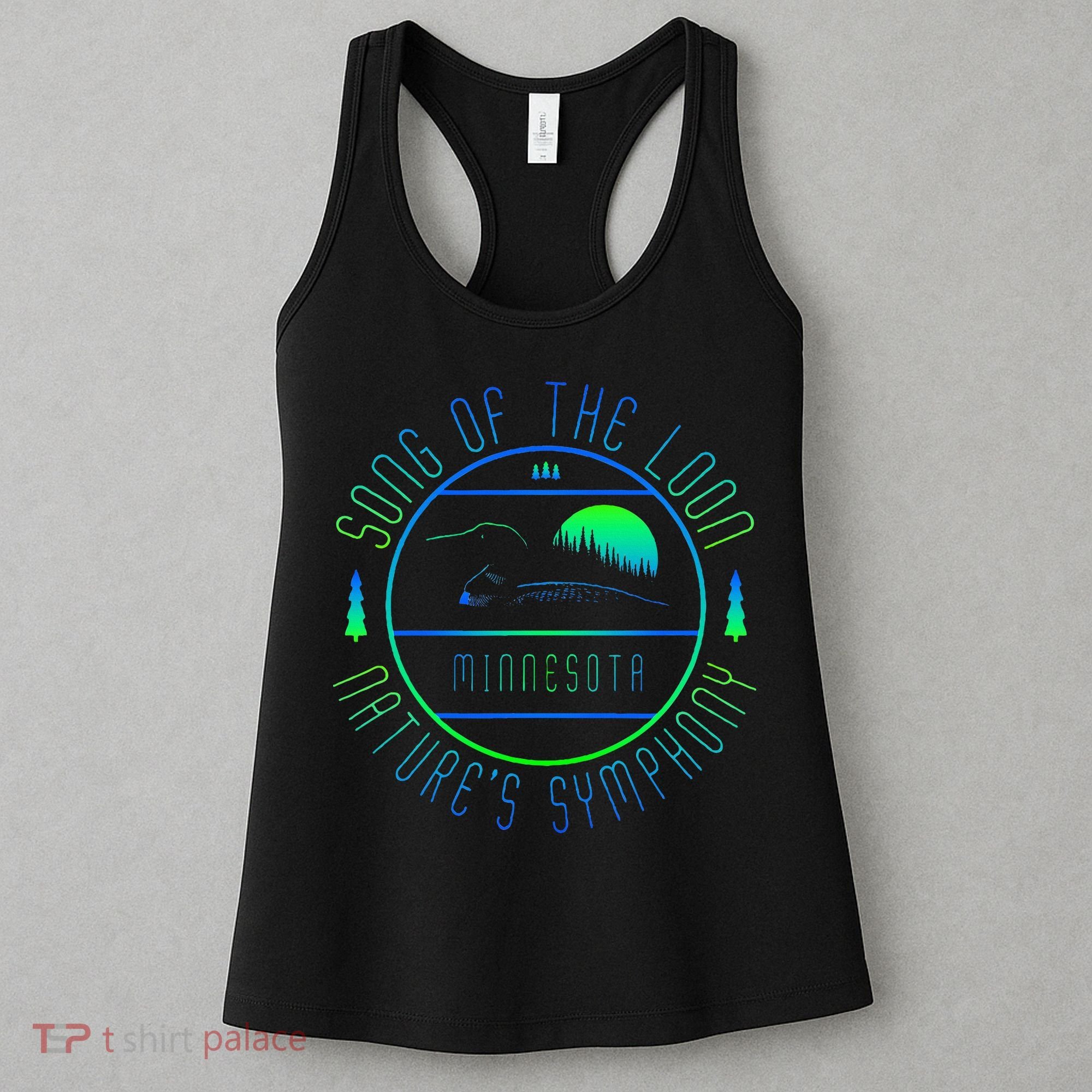 Minnesota Song Of The Loon Minnesota Loon Women's Tank Top