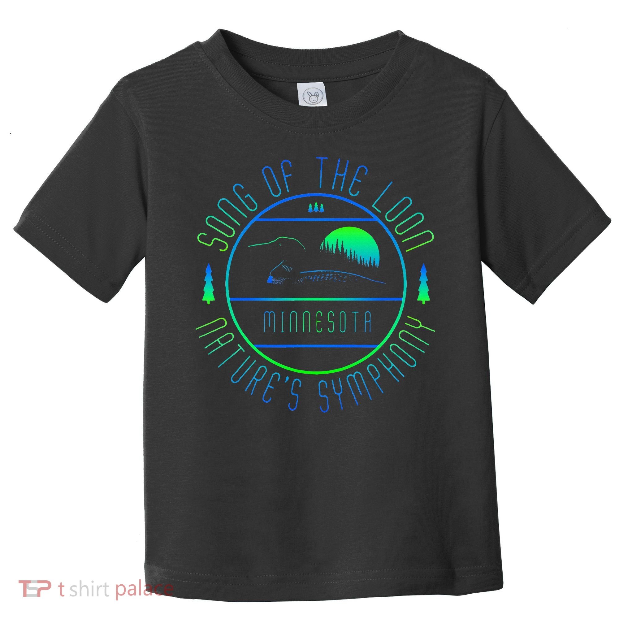 Minnesota Song Of The Loon Minnesota Loon Toddler T-Shirt