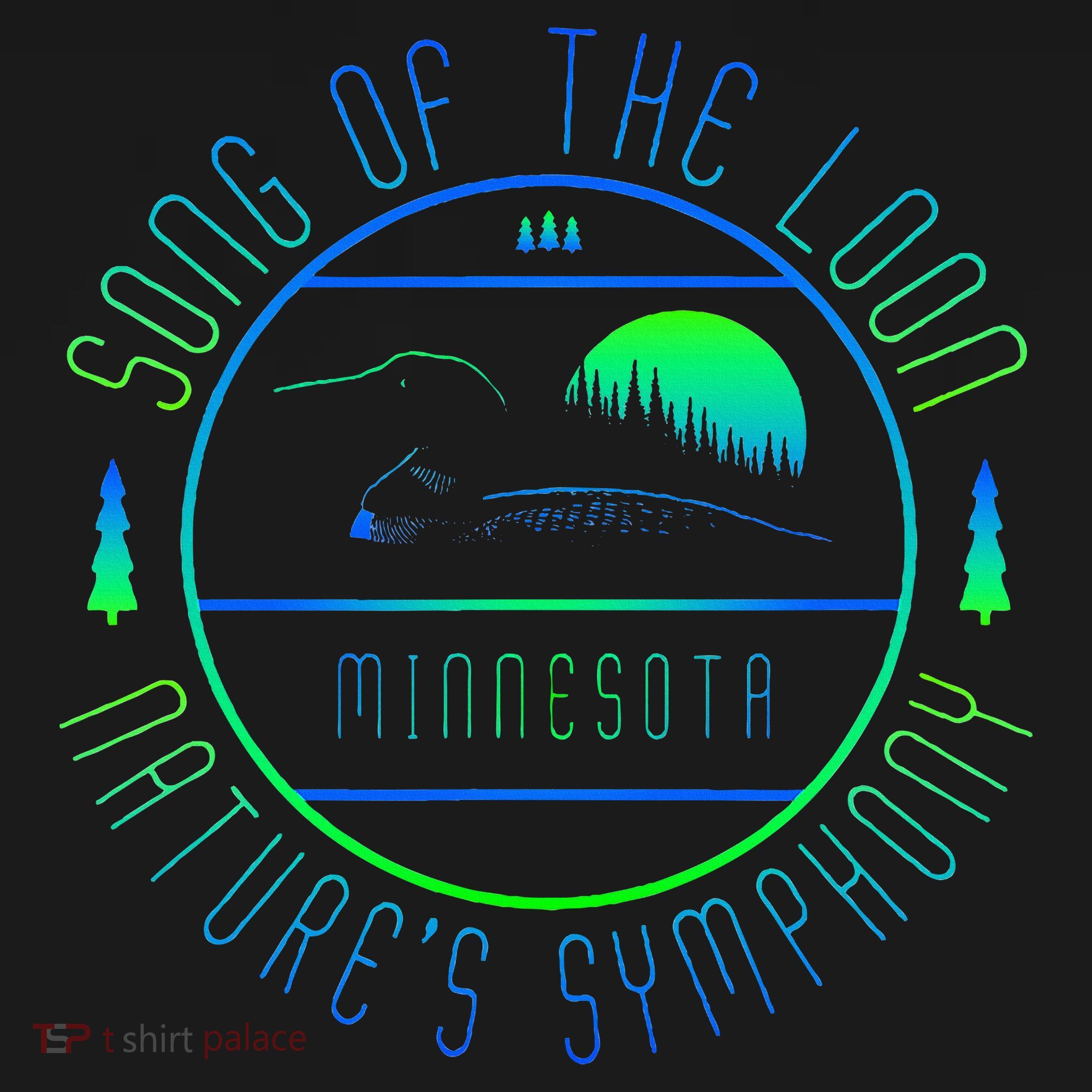 Minnesota Song Of The Loon Minnesota Loon Toddler T-Shirt