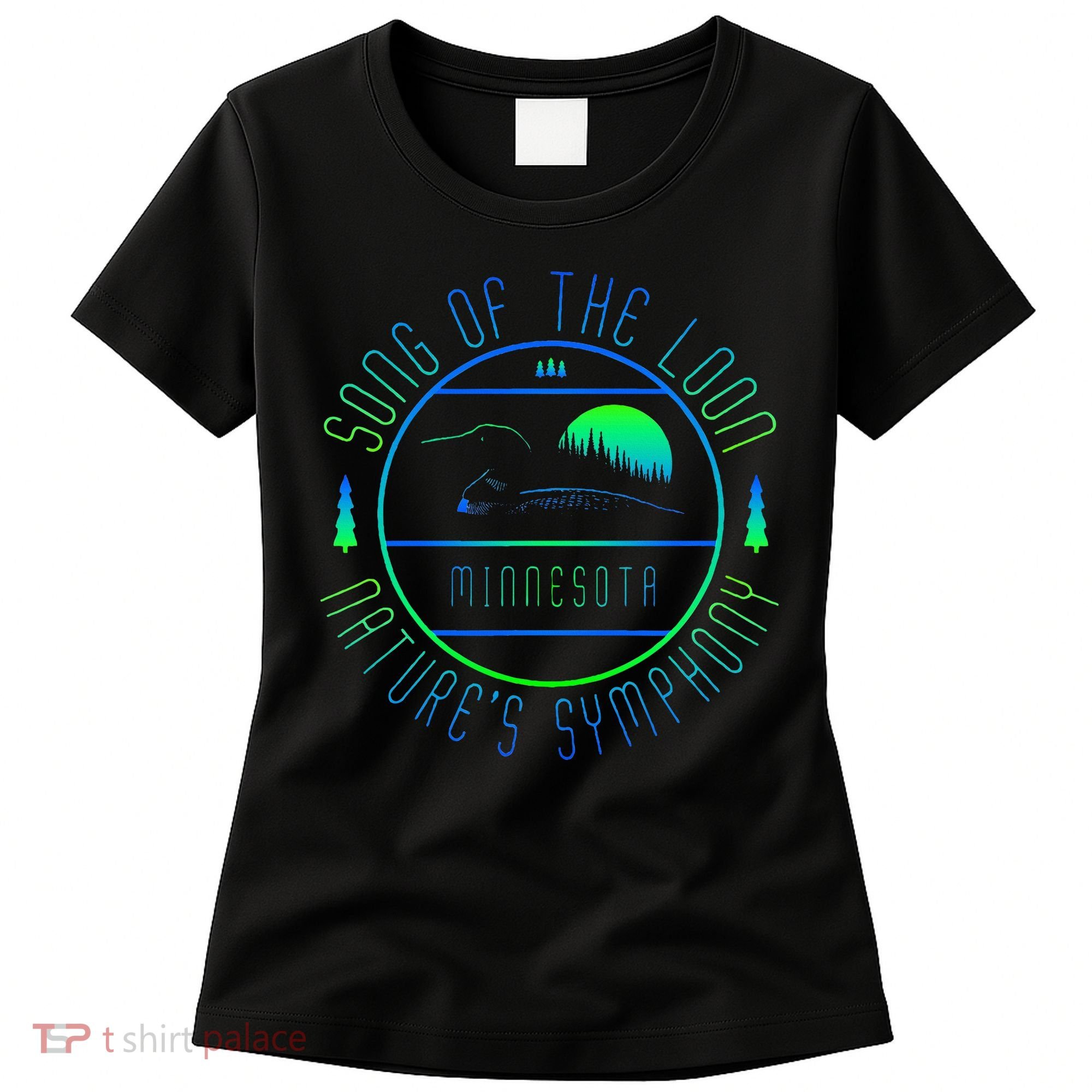 Minnesota Song Of The Loon Minnesota Loon Women's T-Shirt