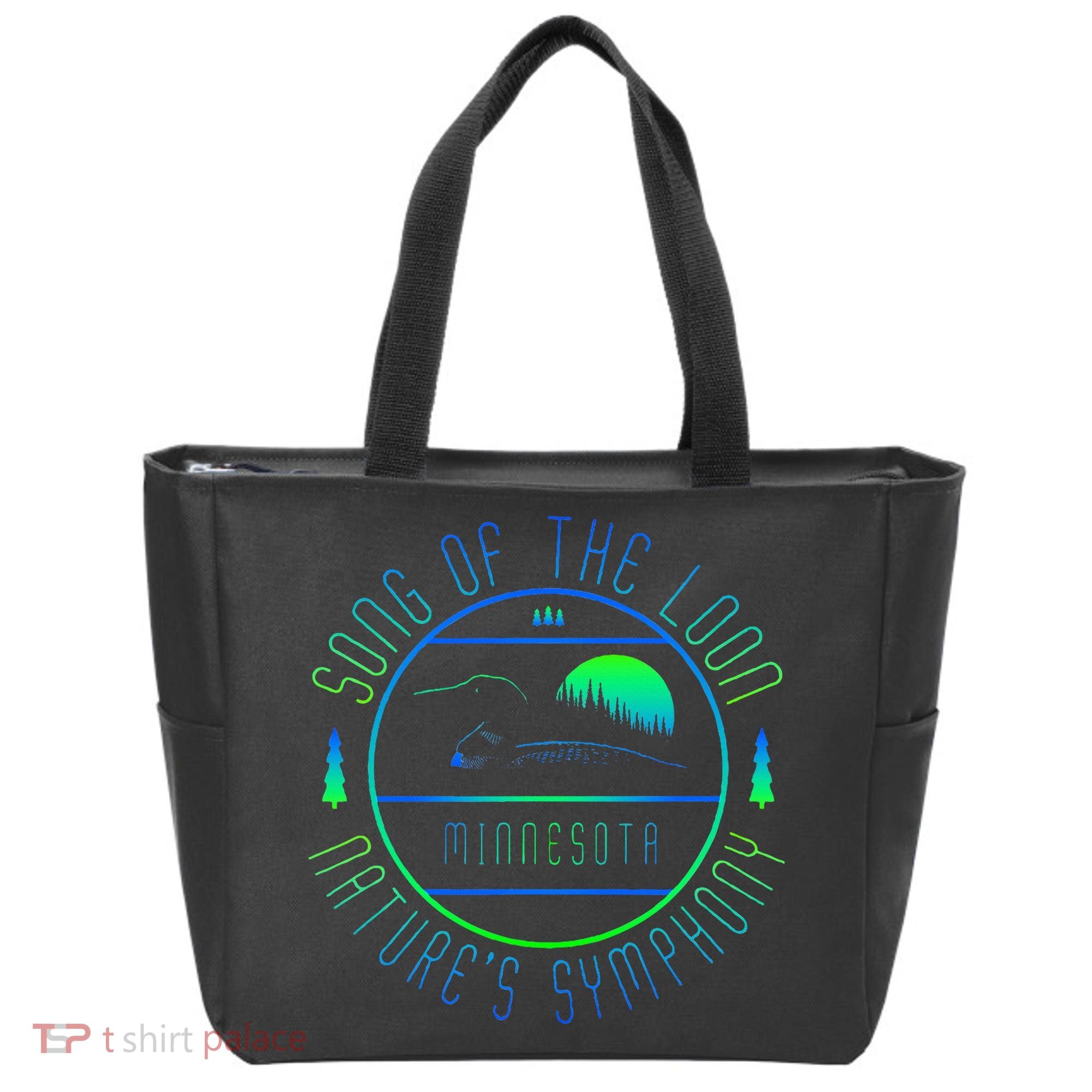 Minnesota Song Of The Loon Minnesota Loon Tote Bag