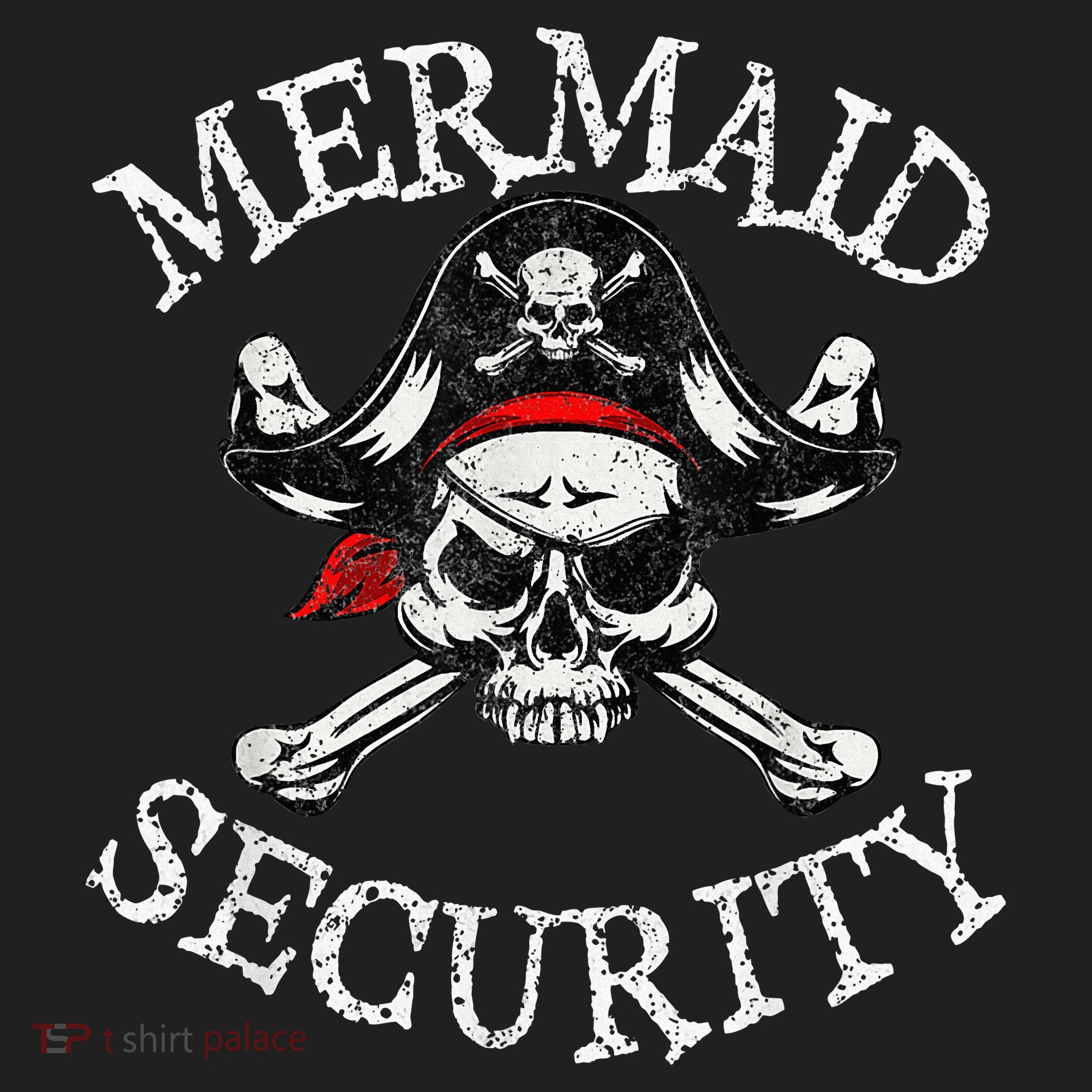 Mermaid Security Pirate Party Dad Brother Family Matching Tumbler