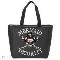 Mermaid Security Pirate Party Dad Brother Family Matching Tote Bag thumb 0