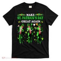 Make St PatrickS Day Great Again Funny Trump T-Shirt thumb 0