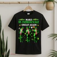 Make St PatrickS Day Great Again Funny Trump T-Shirt thumb 2