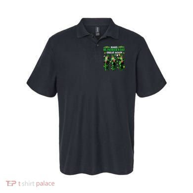 Make St PatrickS Day Great Again Funny Trump Polo