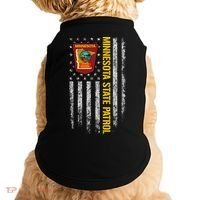 Minnesota State Patrol American Flag Doggie Tank thumb 0