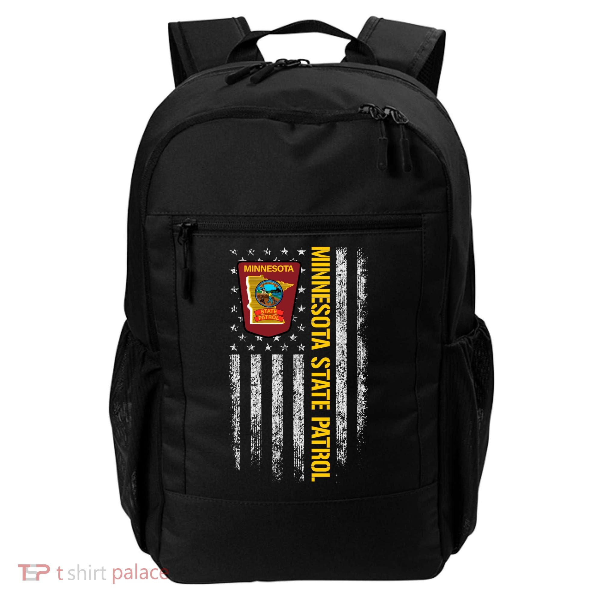 Minnesota State Patrol American Flag Backpack