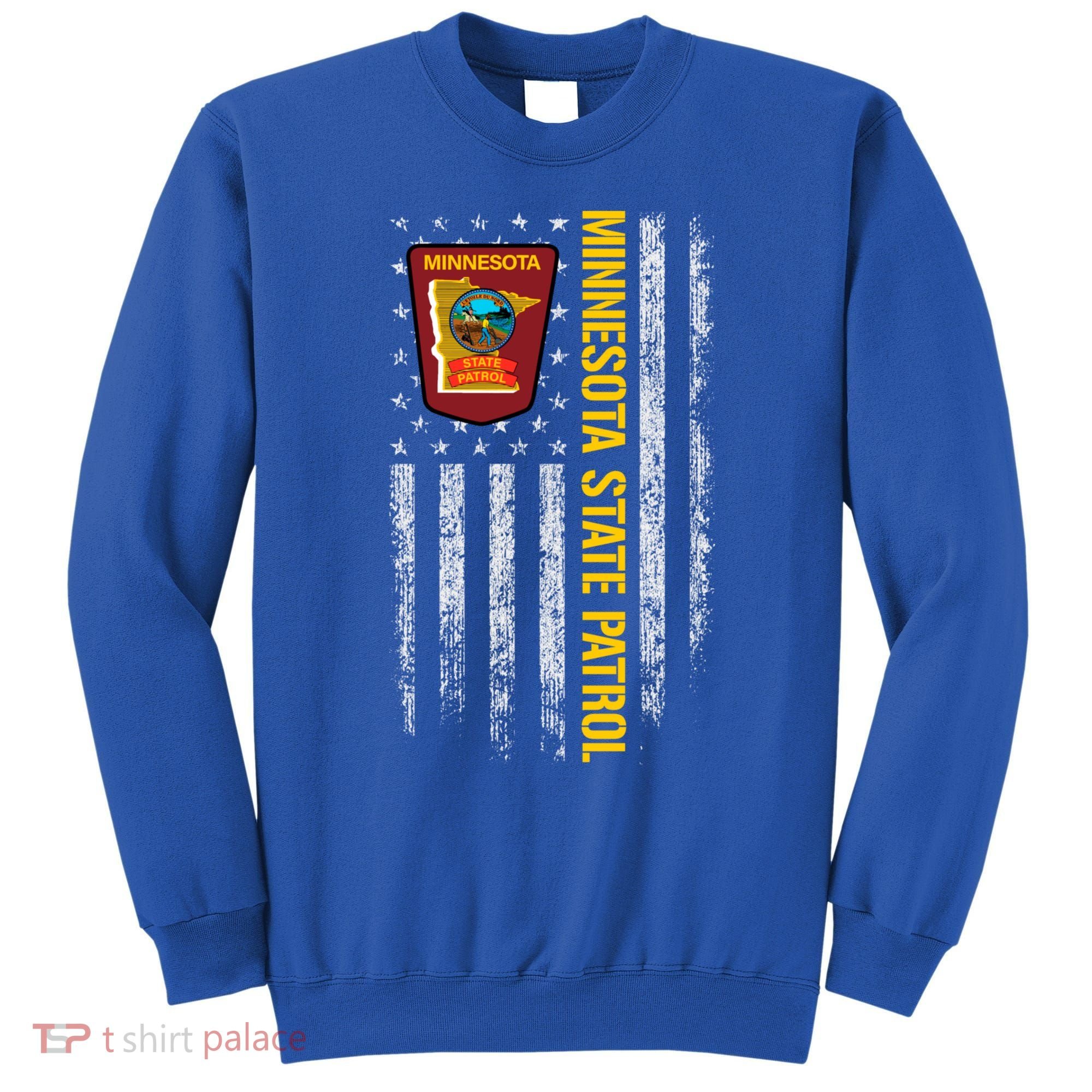 Minnesota State Patrol American Flag Sweatshirt