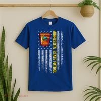 Minnesota State Patrol American Flag T-Shirt thumb 2