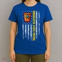 Minnesota State Patrol American Flag T-Shirt thumb 4
