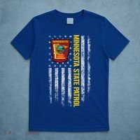 Minnesota State Patrol American Flag T-Shirt thumb 5