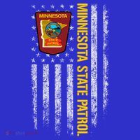 Minnesota State Patrol American Flag T-Shirt thumb 7