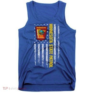 Minnesota State Patrol American Flag Tank Top
