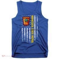 Minnesota State Patrol American Flag Tank Top thumb 0