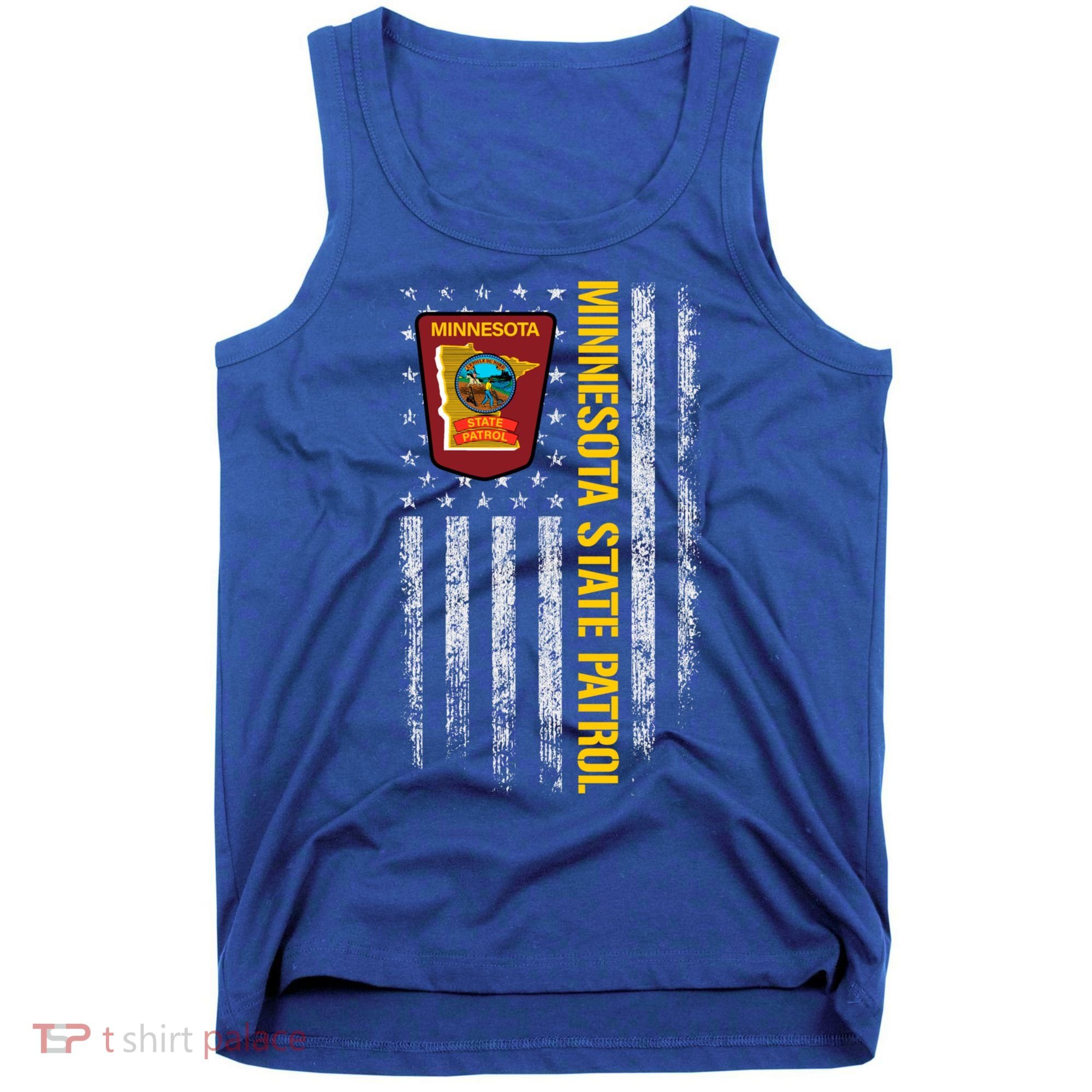 Minnesota State Patrol American Flag Tank Top
