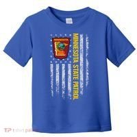 Minnesota State Patrol American Flag Toddler T-Shirt thumb 0