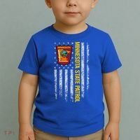 Minnesota State Patrol American Flag Toddler T-Shirt thumb 2