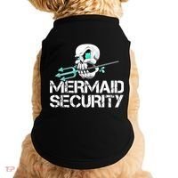 Mermaid Security Pirate Skull Swim Team Swimmer Doggie Tank thumb 0