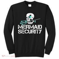 Mermaid Security Pirate Skull Swim Team Swimmer Sweatshirt thumb 0