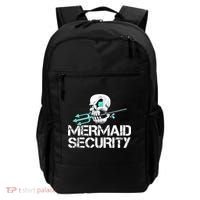 Mermaid Security Pirate Skull Swim Team Swimmer Backpack thumb 0
