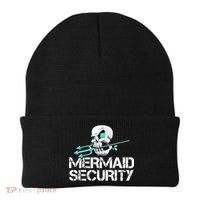 Mermaid Security Pirate Skull Swim Team Swimmer Beanie thumb 0