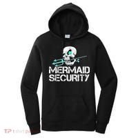 Mermaid Security Pirate Skull Swim Team Swimmer Women's Hoodie thumb 0