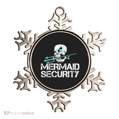 Mermaid Security Pirate Skull Swim Team Swimmer Ornament