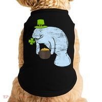 Manatee St. Patricks Day Doggie Tank thumb 0