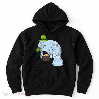 Manatee St. Patricks Day Hoodie