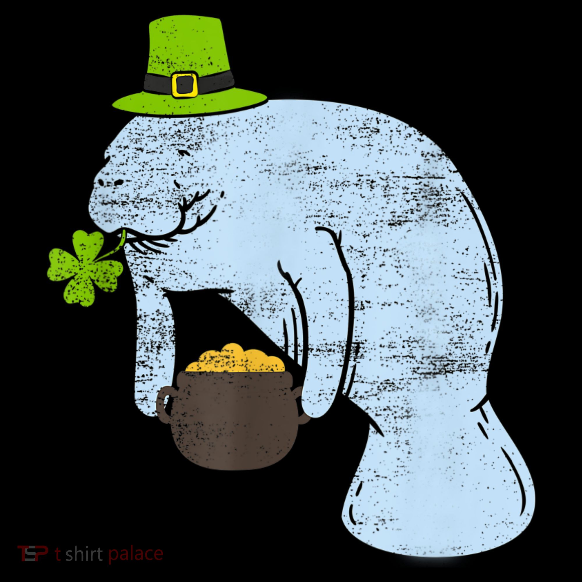 Manatee St. Patricks Day Sweatshirt