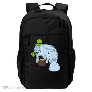 Manatee St. Patricks Day Backpack