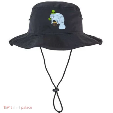 Manatee St. Patricks Day Bucket Hat