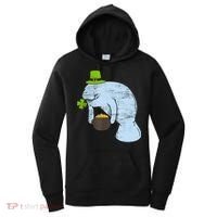 Manatee St. Patricks Day Women's Hoodie thumb 0