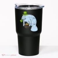 Manatee St. Patricks Day Tumbler thumb 0