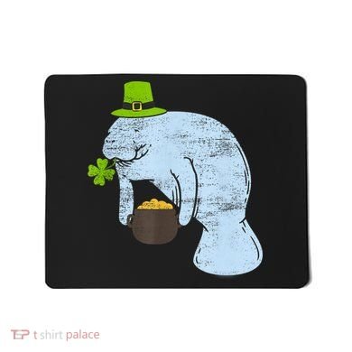 Manatee St. Patricks Day Mousepad