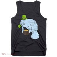 Manatee St. Patricks Day Tank Top thumb 0
