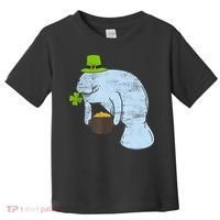 Manatee St. Patricks Day Toddler T-Shirt thumb 0