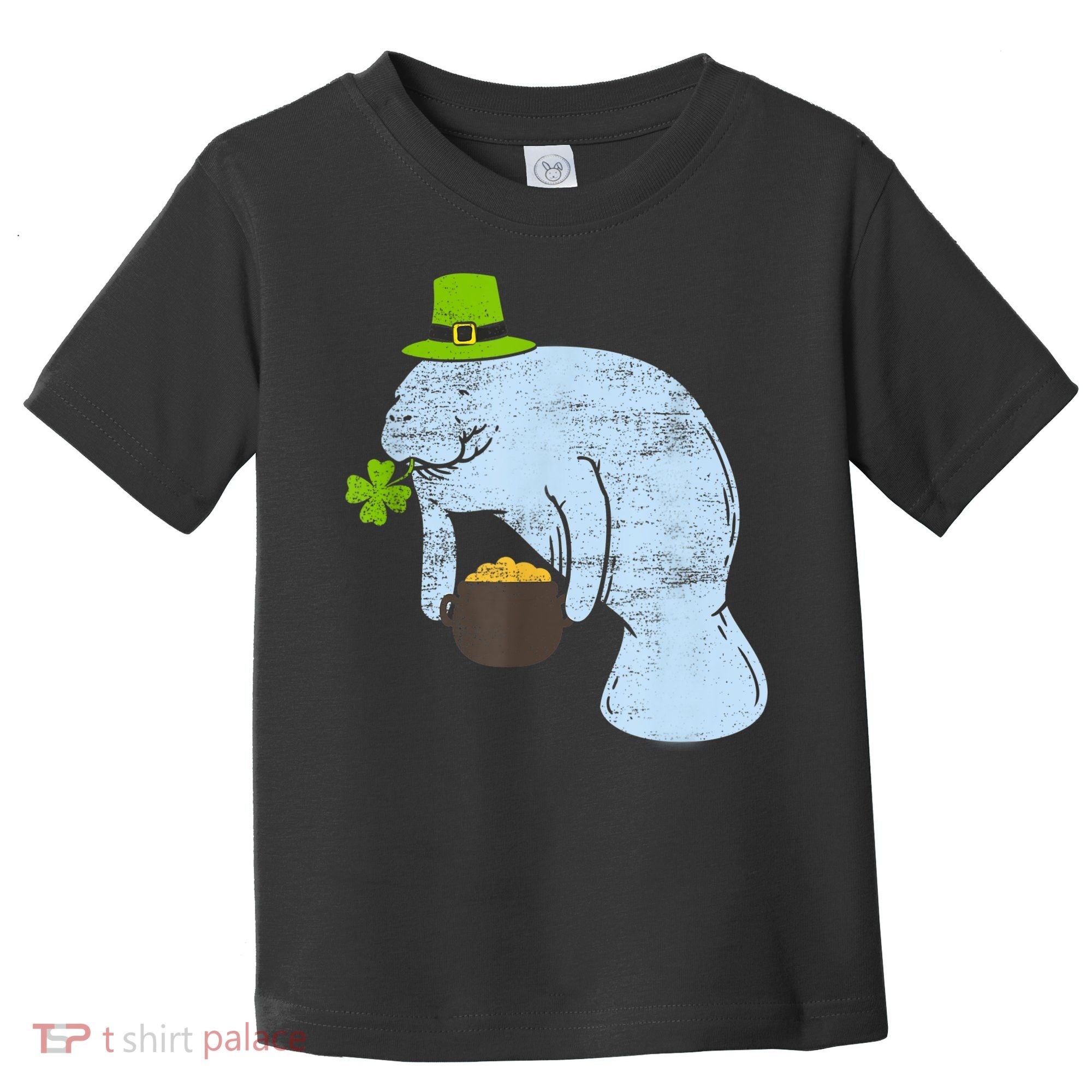 Manatee St. Patricks Day Toddler T-Shirt