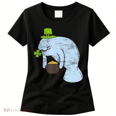 Manatee St. Patricks Day Women's T-Shirt