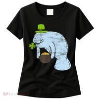 Manatee St. Patricks Day Women's T-Shirt thumb 0