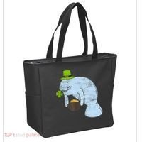 Manatee St. Patricks Day Tote Bag thumb 2