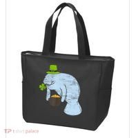 Manatee St. Patricks Day Tote Bag thumb 3