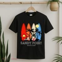 Maryland Sandy Point Retro Surfer T-Shirt thumb 2