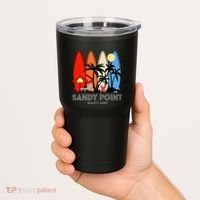 Maryland Sandy Point Retro Surfer Tumbler thumb 2