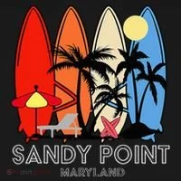 Maryland Sandy Point Retro Surfer Toddler Hoodie thumb 2
